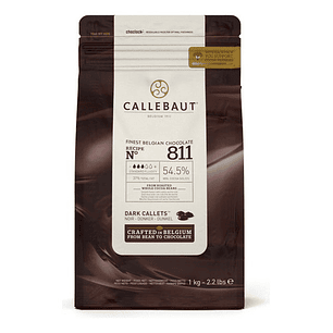 Chocolate Semi Amargo 811 (54%) Callebaut Bolsa 1 Kg.