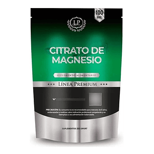 Citrato De Magnesio Puro En Polvo Doypack 100 Grs Sin Sabor