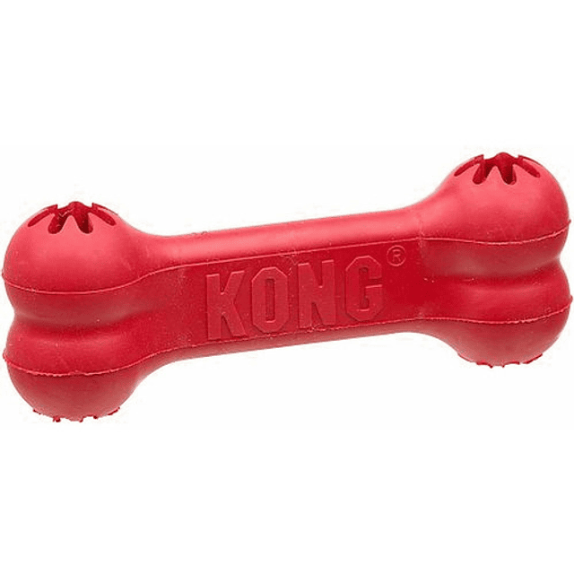 Kong Goodie Juguete Hueso Rellenable Perro Grande Rojo L