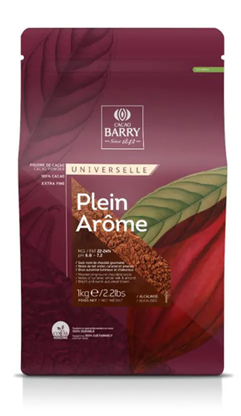 Cacao Alcalino En Polvo 100% Puro Callebaut Belgica