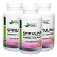 Spirulina + Moringa + Colágeno Pack 3 Un 270 Cáps. 550 Mg - Miniatura 1