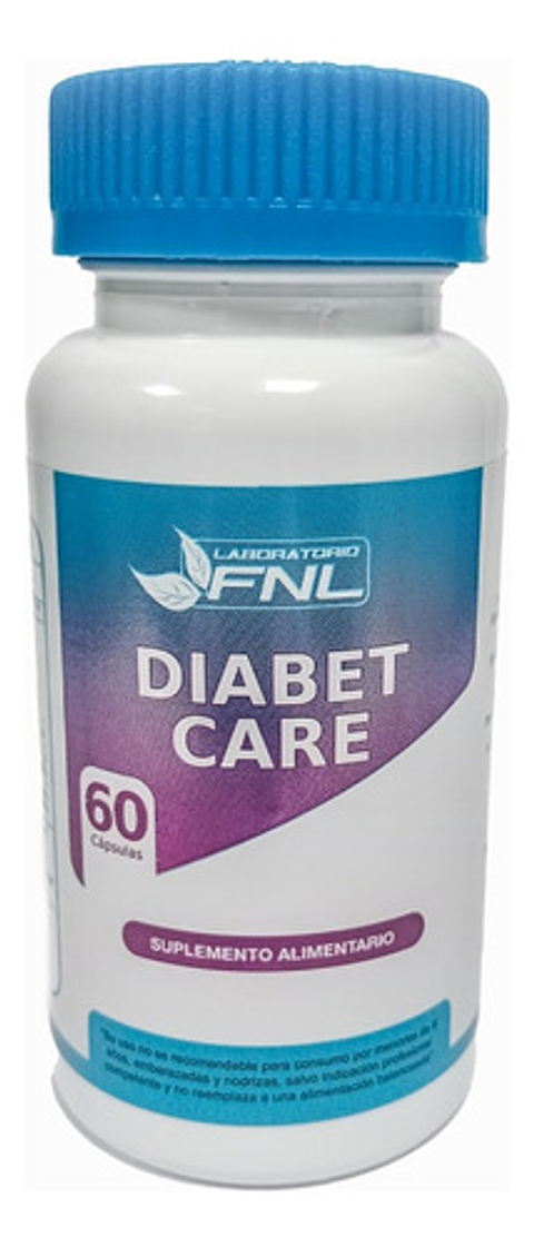 Diabet Care 60 Cápsulas Ayuda Control Glucosa Fnl