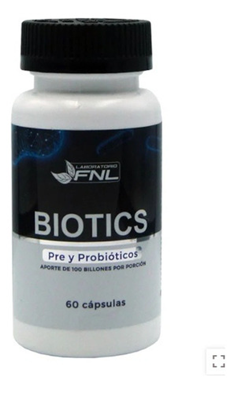 Biotics Pre Y Probióticos 60 Caps 100 Billones Fnl 