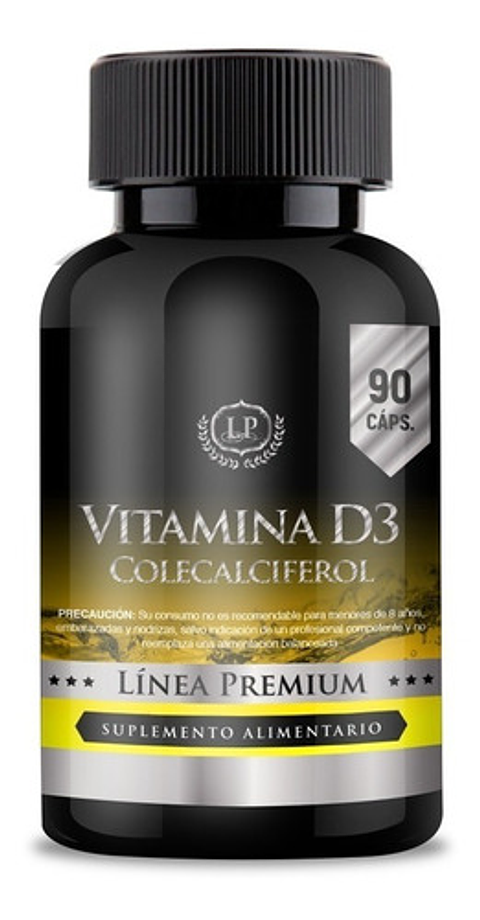 Vitamina D3 Colecalciferol Silicio Orgánico 90 Caps