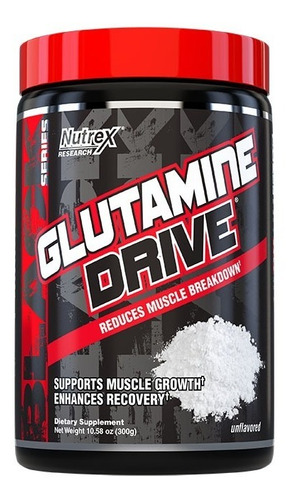 Post Entreno Glutamina 300 Grs  Recuperacion Muscular Nutrex 1