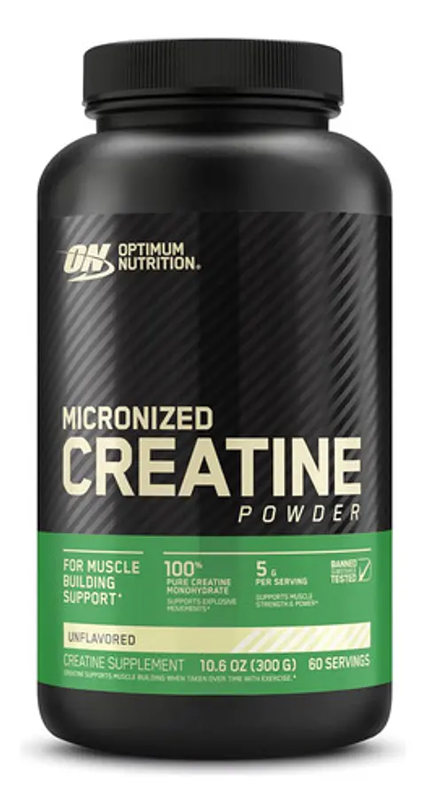 On Creatina Micronizada Monohidratada 300gr 60 Servicios