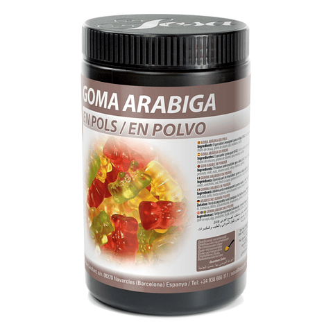 Sosa Goma Arabiga En Polvo 500 Grs Espesante Emulsionante