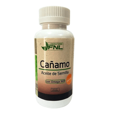Fnl Aceite De Semilla De Cañamo Con Omega 3 6 9 60 Caps 
