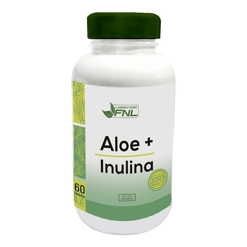 Fnl Aloe Con Inulina 60 Caps Fibra Ayuda Estreñimiento