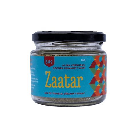 Suk Zaatar Mix Especias Tomillo Sésamo Y Sumac 70 Grs