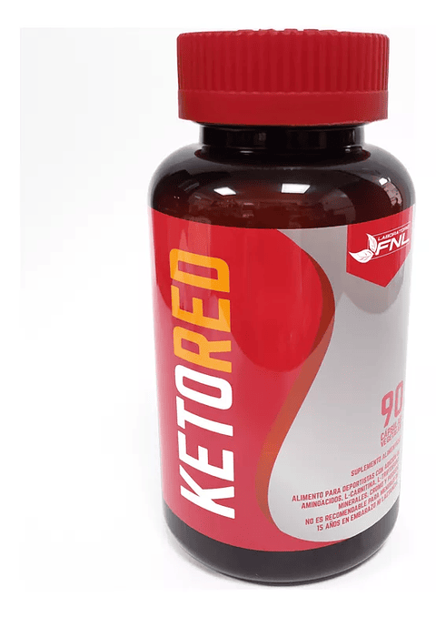 Keto Red Fnl, 90 Capsulas Vegetales