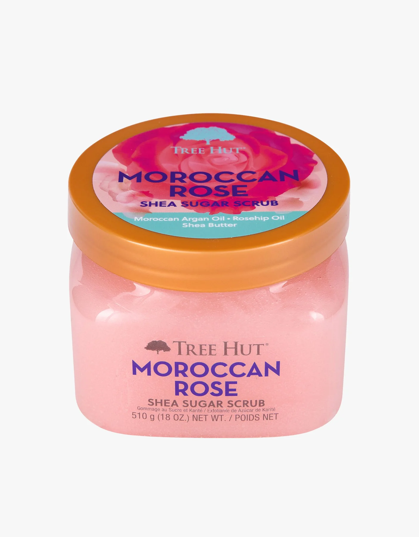 Exfoliante Sugar Karite Moroccan Rose Tree Hut Organico 2