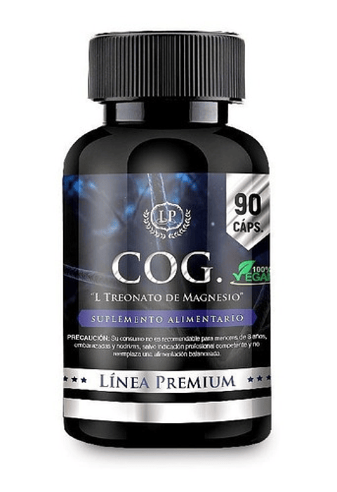 L Treonato De Magnesio Cognitive Zeo 90 Caps Alta Absorción