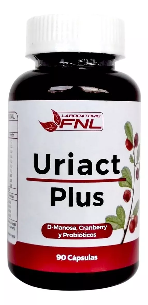 Uriact Plus Infecciones Urinarias 90 Caps Fnl