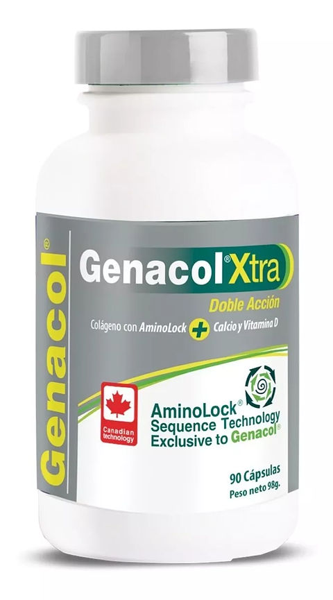 Genacol Xtra Colageno Hidrolizado Calcio Magnesio Vitamin 60