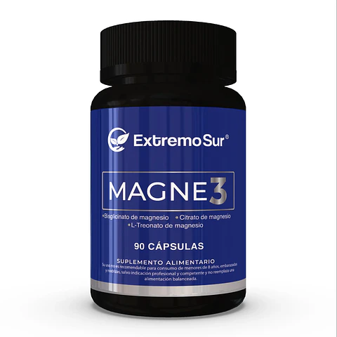 Magne3 Magnesio Bisglicinato L treonato Citrato 90 Caps