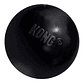 Kong Ball Pelota Extreme Negro Small Con Agujero  - Miniatura 3