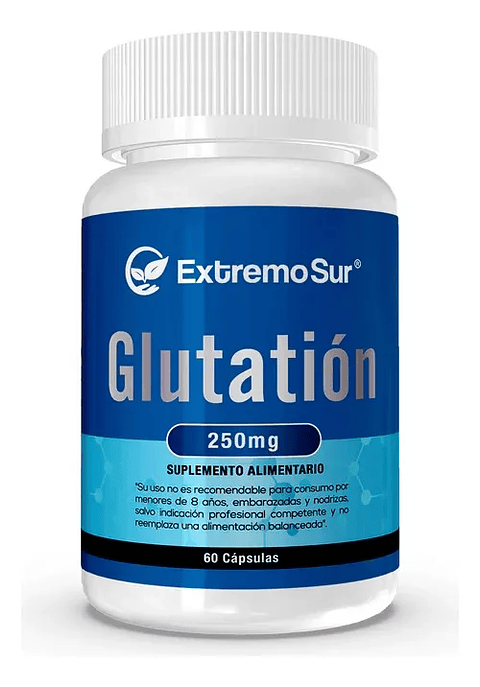 Extremo Sur Glutation 250 Mg 60 Caps Potente Antioxidante
