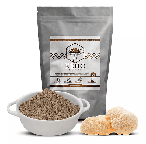 Keho Hongo Polvo Melena De Leon 90G Memoria