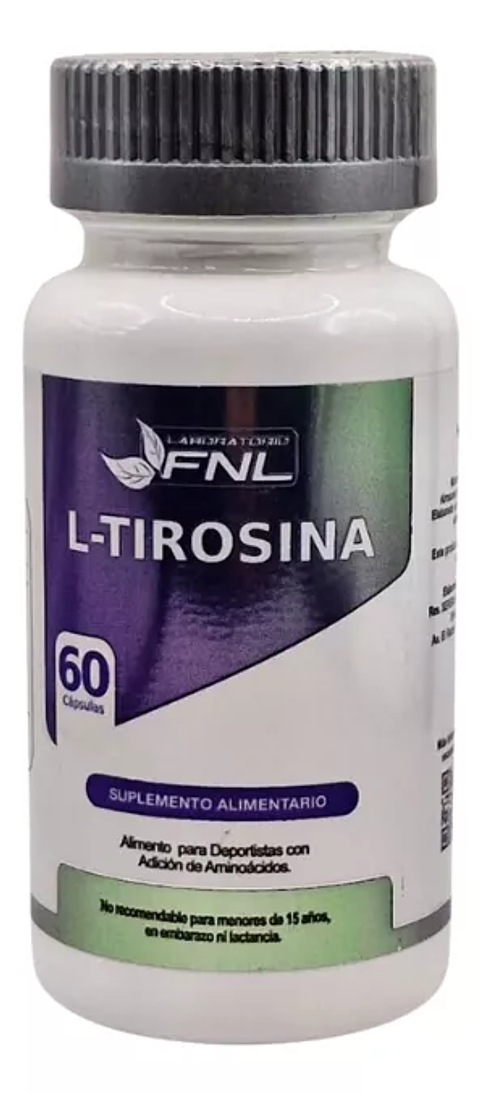 L Tirosina Fnl 60 Capsulas 500mg