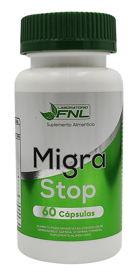 Migra Stop 60 Caps Magnesio Citrato L-arginina