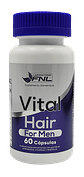 Vital Hair Men 60 Caps Colageno Hidrolizado Vitaminab5 Zinc - Miniatura 1