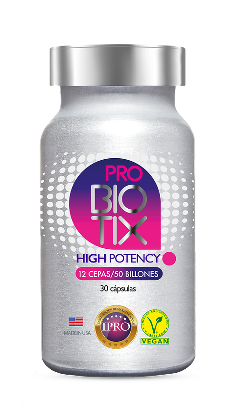 Probiotix High Potency Fibra 12 Cepas 50 Billones Newscience