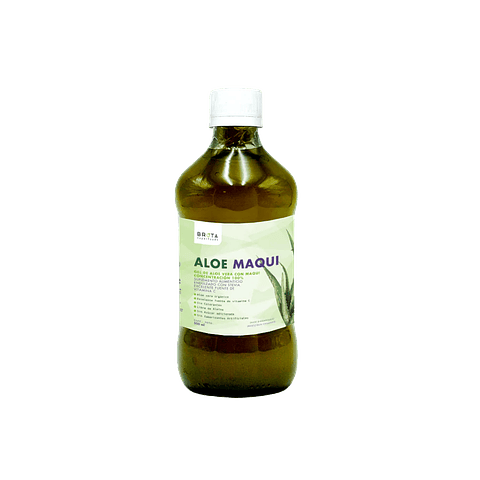 Brota Aloe Vera Con Maqui 500 Ml Concentracion 100% Vegano