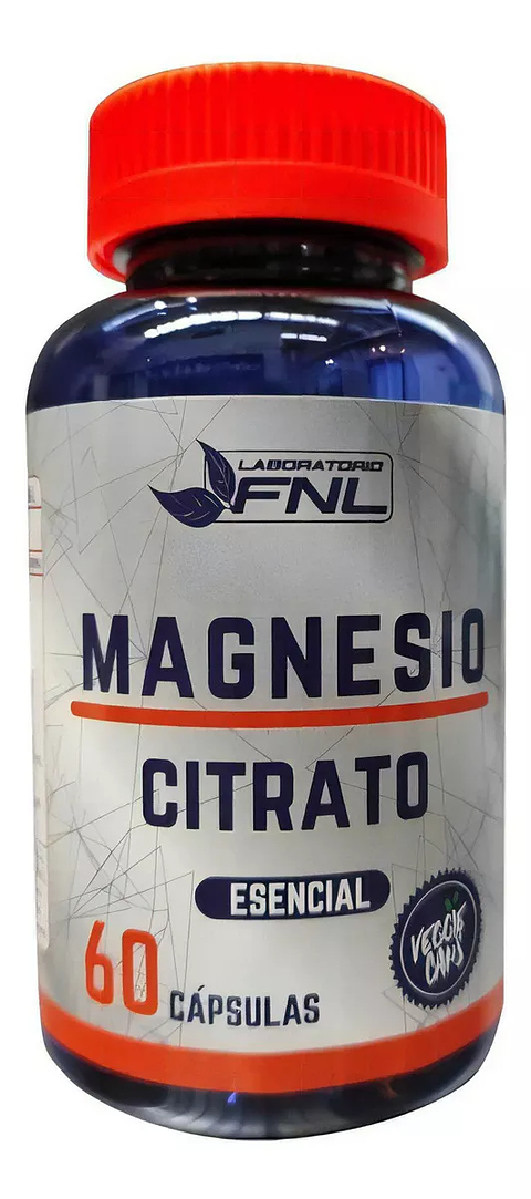 Fnl Citrato De Magnesio 60 Caps 350 Mg L Glutamina Vit C