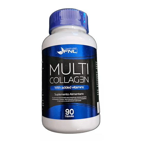 Multi Collagen Colageno Porcino Bovino Tipo 2 Vitamin C Y D3