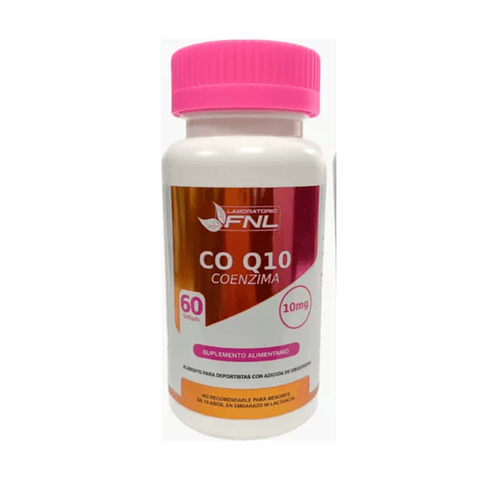 Fnl Coenzima Q10 60 Cap - Salud Cardiovascular Sabor Nat