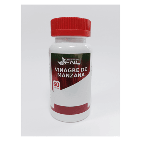 Vinagre De Manzana 60 Capsulas Fnl Detox
