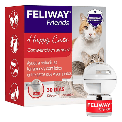 Difusor Feliway Friends Cats Convivencia En Armonia
