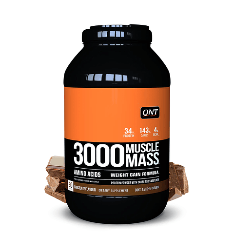 Muscle Mass 3000 Ganador de Peso 4,5 Kg Chocolate