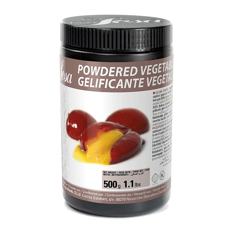 Gelatina Vegetal en Polvo 500gr para Reposteria Marca Sosa