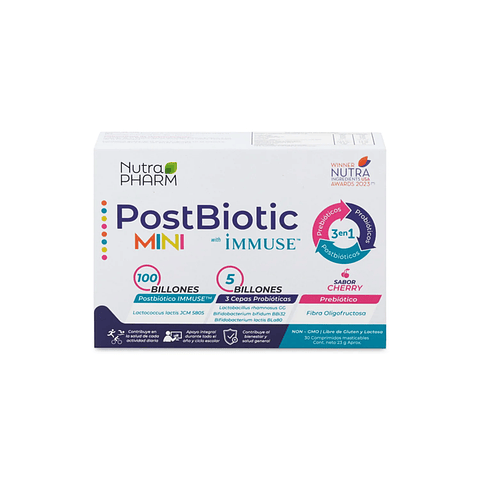 Nutrapharm Postbiotic Mini Postbiotico Con Pre Y Probiotico