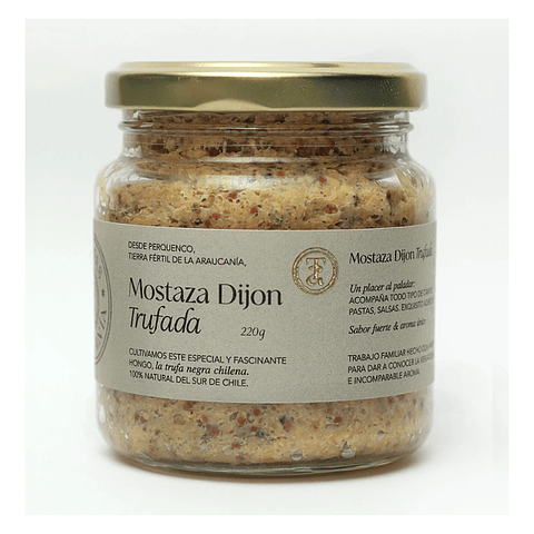 Mostaza Dijon Trufada Trufas Araucania 220gr