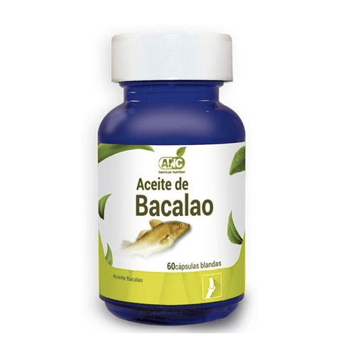 Aceite De Bacalao 60 Capsulas Vegetales Anc