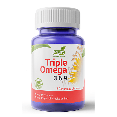Triple Omega 3-6-9 60 Capsulas Anc