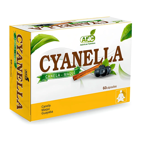  Cyanella 60 Caps Ayudan Metabolismo/Normalizar Glicemia Anc