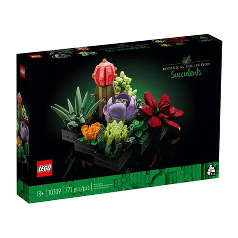 Lego Icons Suculentas 771 piezas 18años+