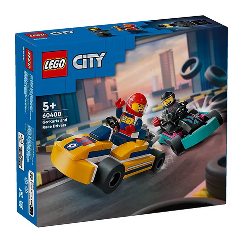 Lego City Go-karts Y Pilotos De Carreras 99pzs 5años+