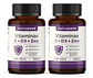 Vitaminas C + D3 + Zinc - Pack De 2x90 Caps Veg | Nutracore - Miniatura 1