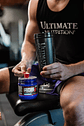 Shaker 600 Ml Ultimate Nutrition Color Negro - Miniatura 2