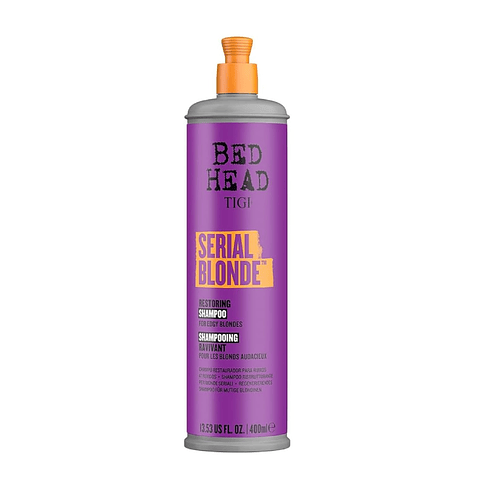 Bed Head Serial Blonde Shampoo Restaurador 400ml Tigi 