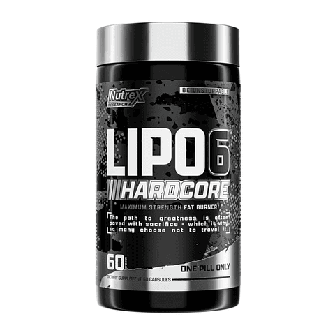 Lipo 6 Hardcore 60 capsulas Nutrex Research