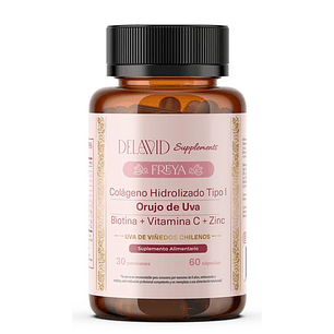 Delavid Freya Colageno Hidrolizado y Orujo de Uva 60u 