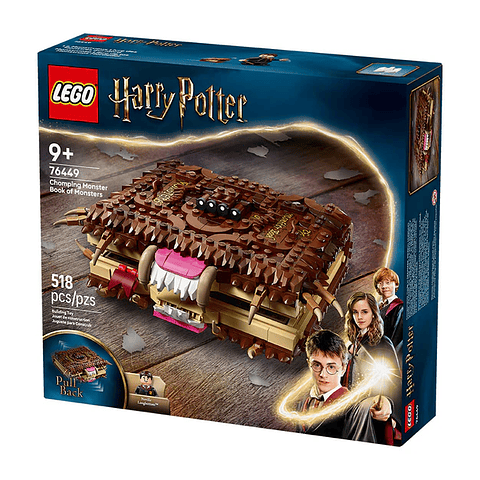 Lego Monstruoso Libro de los Monstruos Mordedor 518pzs 9años+