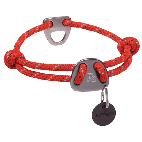 Collar Perros Knot a Collar Red Sumac M 36-51cm Ruffwear