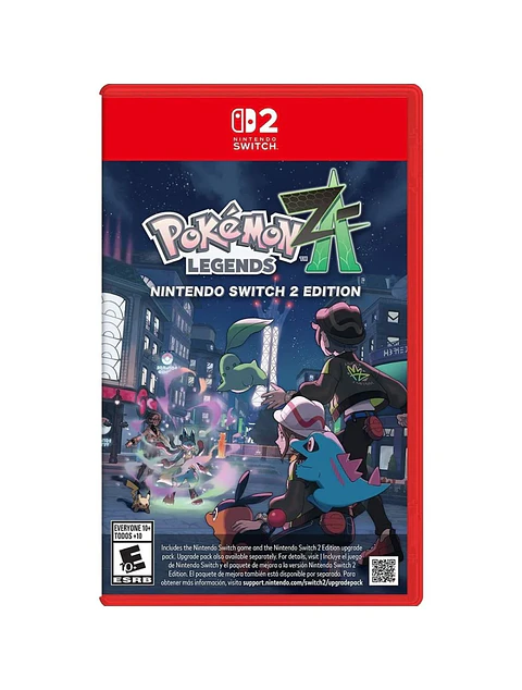 Pokemon Legends: Z-A Switch 2 10años+ Nintendo Switch